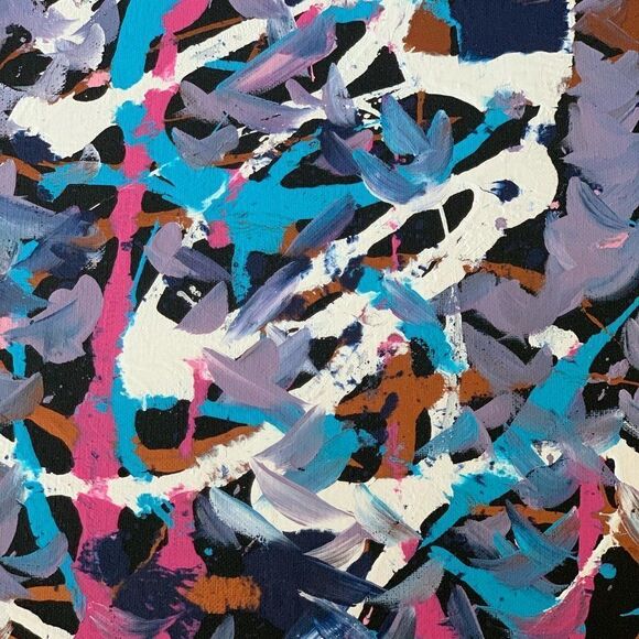 Original Abstract Painting Set, 11x14 Canvas - Picture 4 of 6